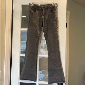 Gap stretchy grey flared jeans